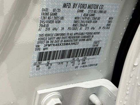 New 2025 Ford Mustang Mach-E GT w/ Interior Protection Package image 47