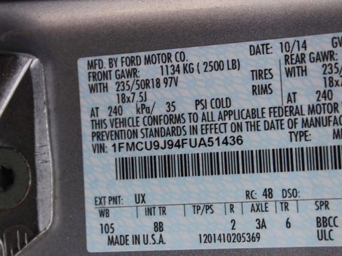 Used 2015 Ford Escape Titanium image 8