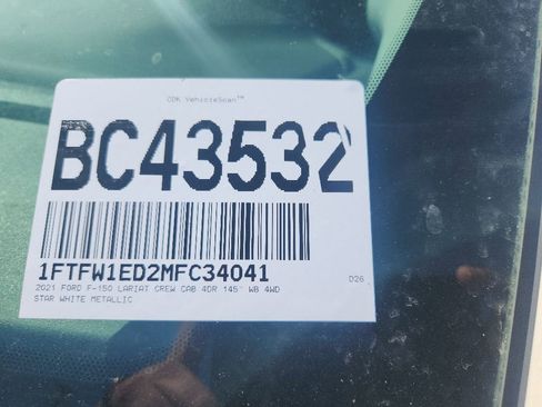 Used 2021 Ford F150 Lariat w/ Equipment Group 502A High AWD/4WD image 5