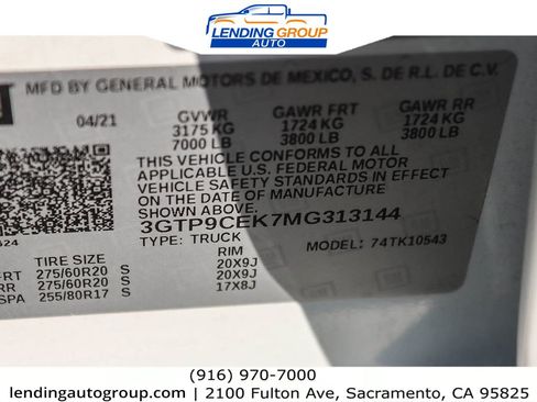 Used 2021 GMC Sierra 1500 Elevation image 11
