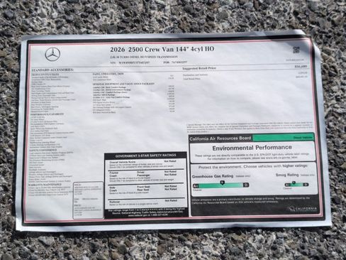 New 2026 Mercedes-Benz Sprinter 2500 image 18