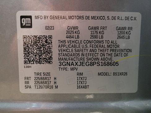 Used 2023 Chevrolet Equinox LT w/ LPO, Floor Liner Package image 33