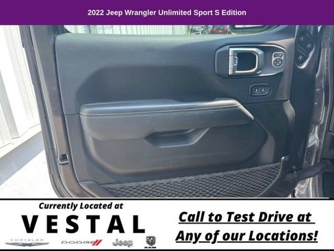 Used 2022 Jeep Wrangler Unlimited Sport AWD/4WD image 9