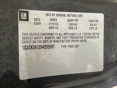 Used 2009 Pontiac G6 GT w/ Sport Package 1 FWD image 41