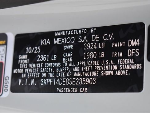 New 2025 Kia K4 LXS image 31