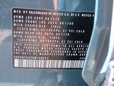 Used 2019 Volkswagen Tiguan SEL Premium image 21