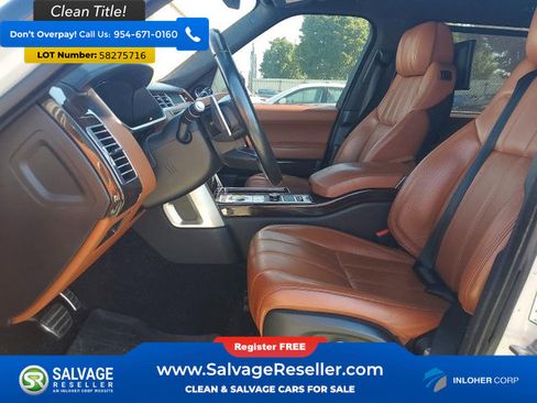 Used 2016 Land Rover Range Rover Long Wheelbase Autobiography AWD/4WD image 9