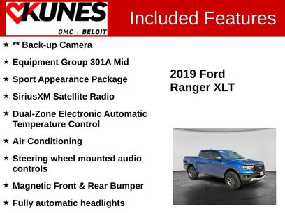 Used 2019 Ford Ranger XLT w/ Equipment Group 301A Mid