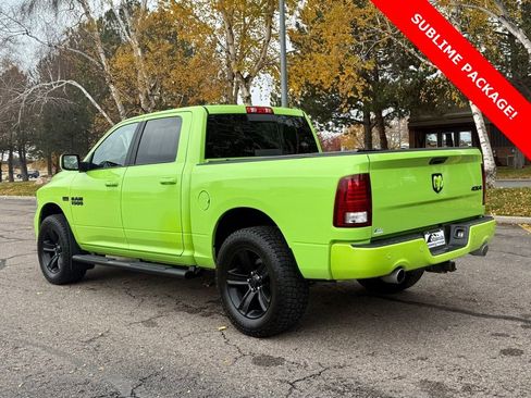Used 2017 RAM 1500 Sport w/ Sublime Green Sport Package image 5
