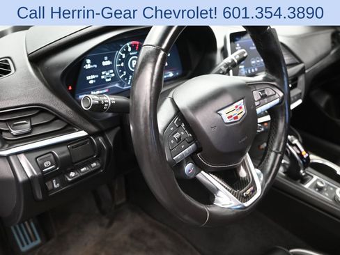Used 2022 Cadillac CT4 V Blackwing w/ Carbon Fiber 1 Package RWD image 12