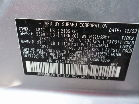 Used 2024 Subaru Crosstrek 2.5i Sport w/ Popular Package #4A image 41