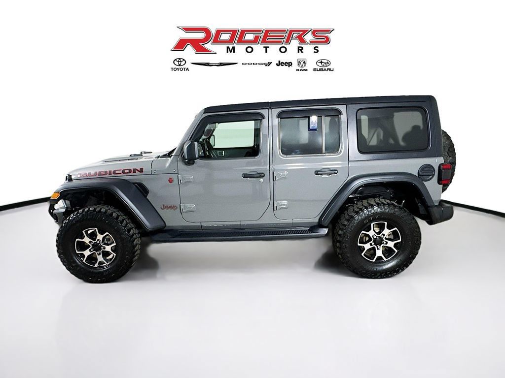 Used 2021 Jeep Wrangler Unlimited Rubicon w/ Uconnect 4C Nav & Sound Group AWD/4WD image 4
