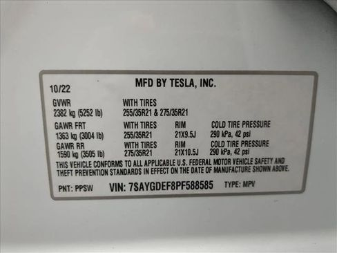 Used 2023 Tesla Model Y Performance image 30