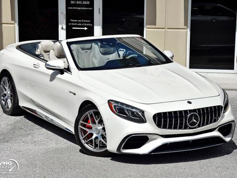 Used 2020 Mercedes-Benz S 63 AMG 4MATIC Cabriolet image 4