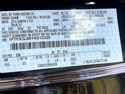 New 2026 Ford F150 XLT w/ XLT Chrome Appearance Package image 13