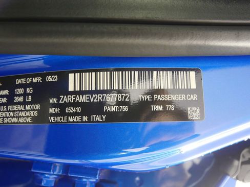 Used 2024 Alfa Romeo Giulia Quadrifoglio w/ Active Assist Plus Package image 35