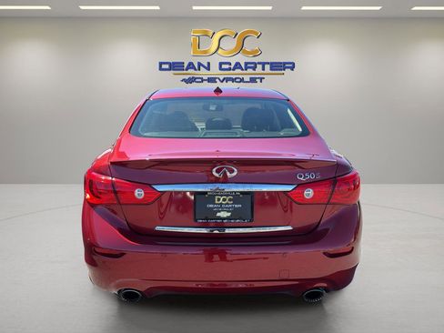 Used 2016 INFINITI Q50 Red Sport 400 AWD/4WD image 4