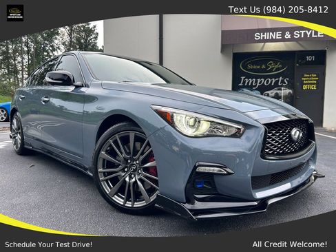 Used 2021 INFINITI Q50 Red Sport 400 w/ Cargo Package AWD/4WD image 1