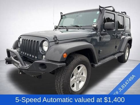 Used 2018 Jeep Wrangler Unlimited Sport S image 3