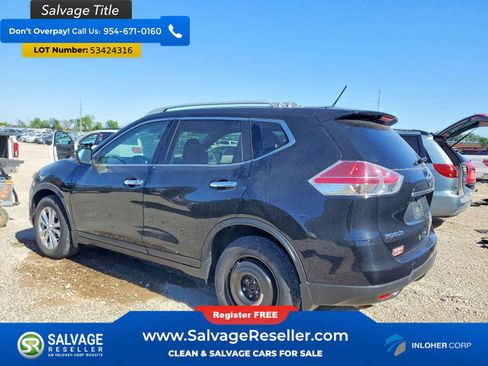 Used 2016 Nissan Rogue SV w/ SV Moonroof Package AWD/4WD image 3