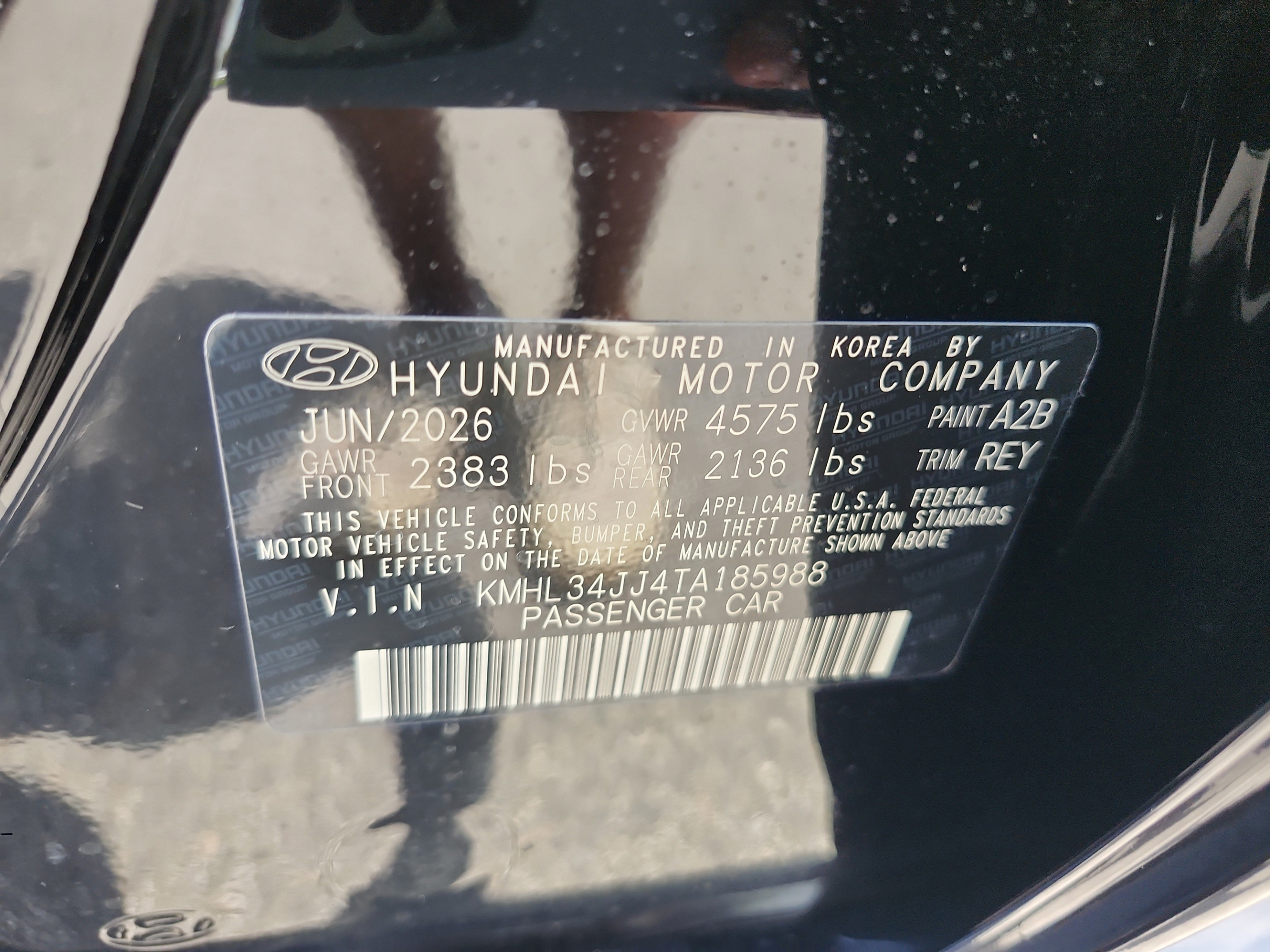 New 2026 Hyundai Sonata SEL FWD image 30