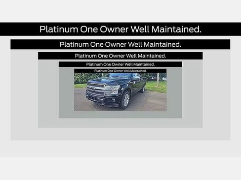 Used 2018 Ford F150 Platinum w/ Equipment Group 701A Luxury AWD/4WD image 1