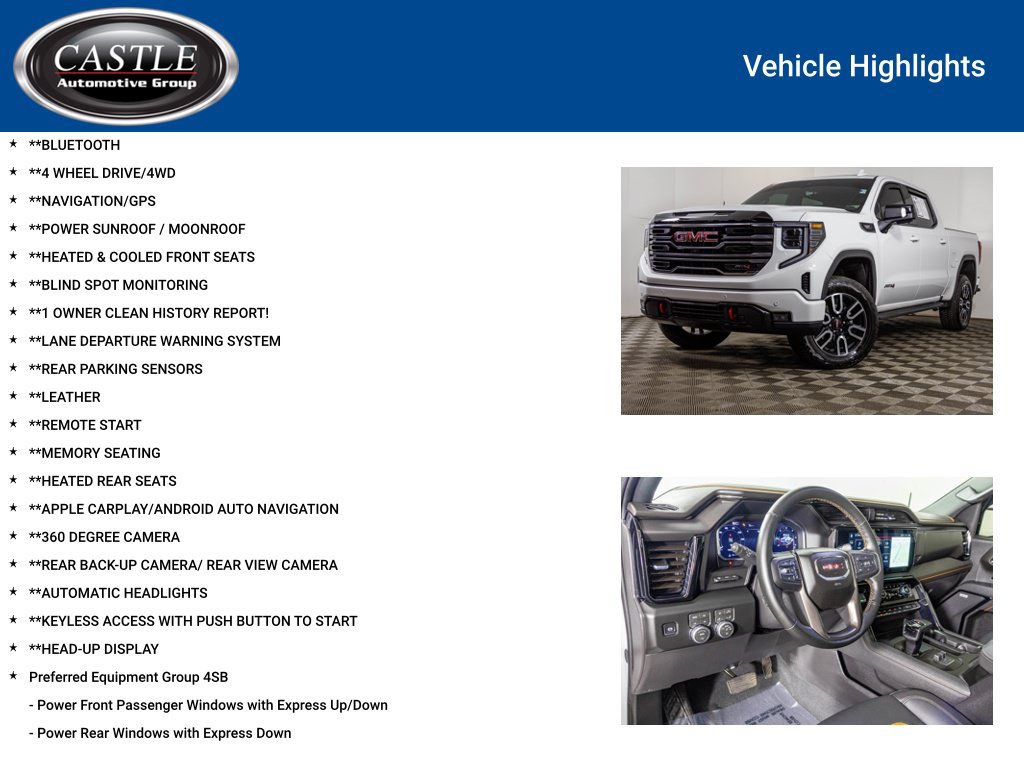 Used 2026 GMC Sierra 1500 AT4 w/ AT4 Premium Package AWD/4WD image 3