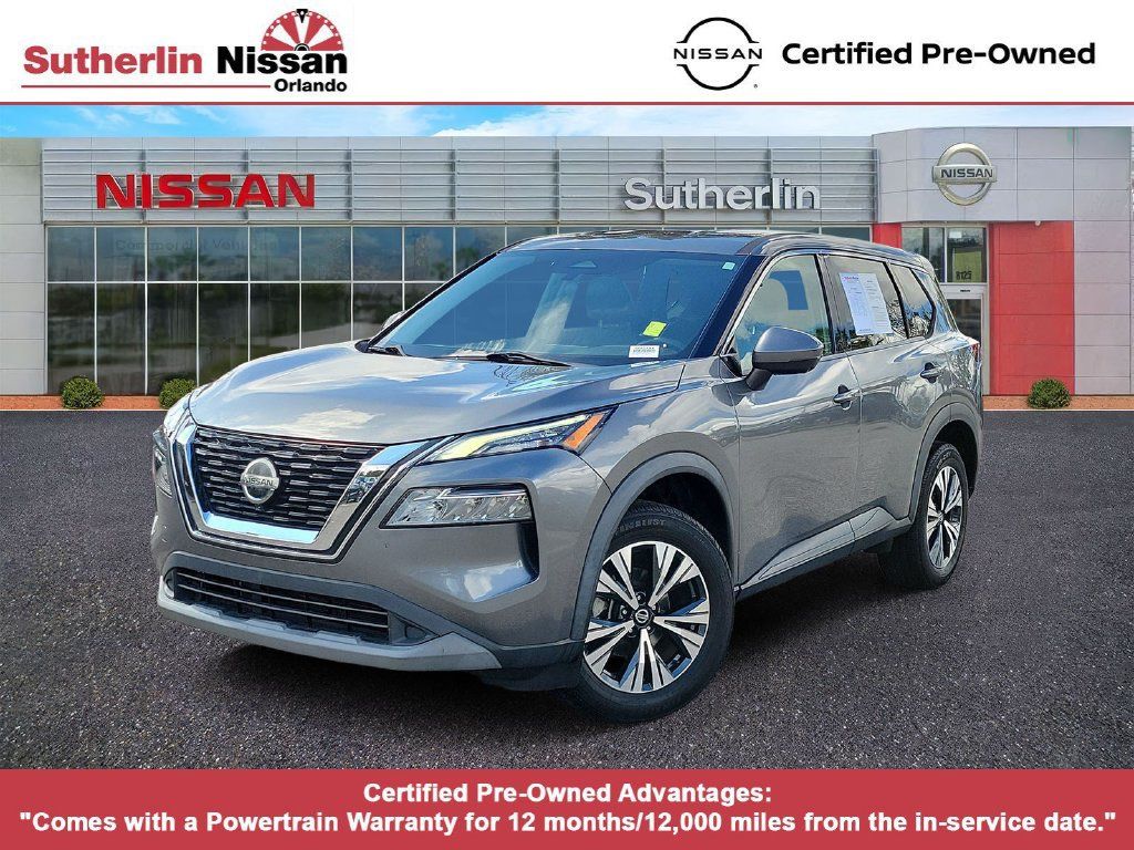 Certified 2021 Nissan Rogue SV FWD image 1