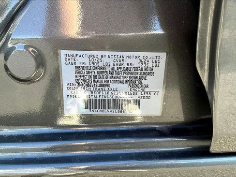 New 2025 Nissan Versa SV image 22