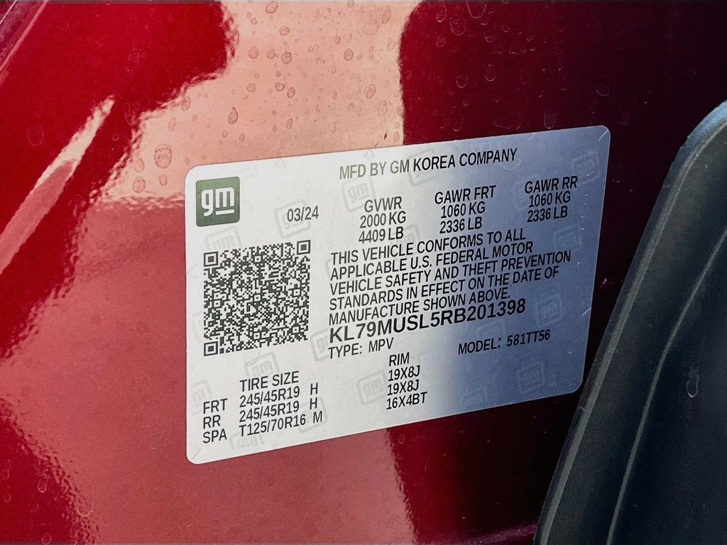 Used 2024 Chevrolet TrailBlazer RS w/ Convenience Package AWD/4WD image 31