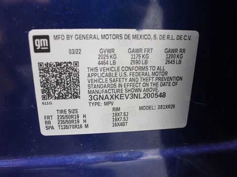 Used 2022 Chevrolet Equinox LT image 41