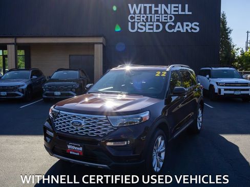 Used 2022 Ford Explorer Platinum w/ Equipment Group 601A AWD/4WD image 1