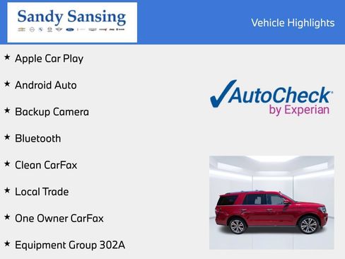 Used 2020 Ford Expedition Limited w/ Equipment Group 302A AWD/4WD image 7