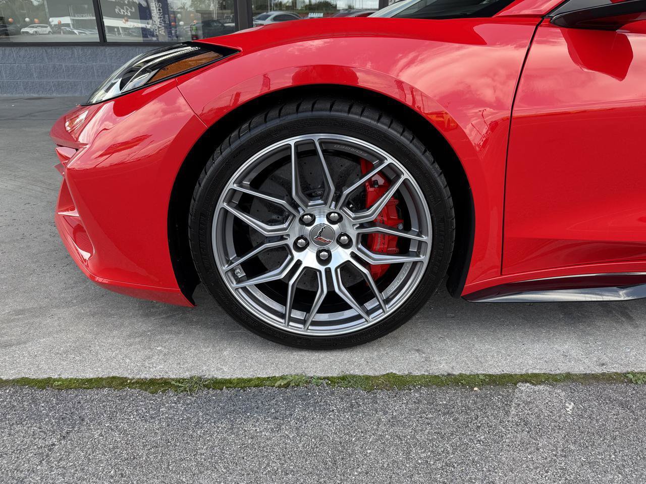 Used 2024 Chevrolet Corvette Z06 Coupe w/ 3LZ w/ Stealth Interior Trim Package RWD image 11