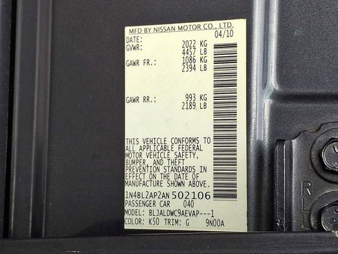 Used 2010 Nissan Altima 3.5 SR image 23