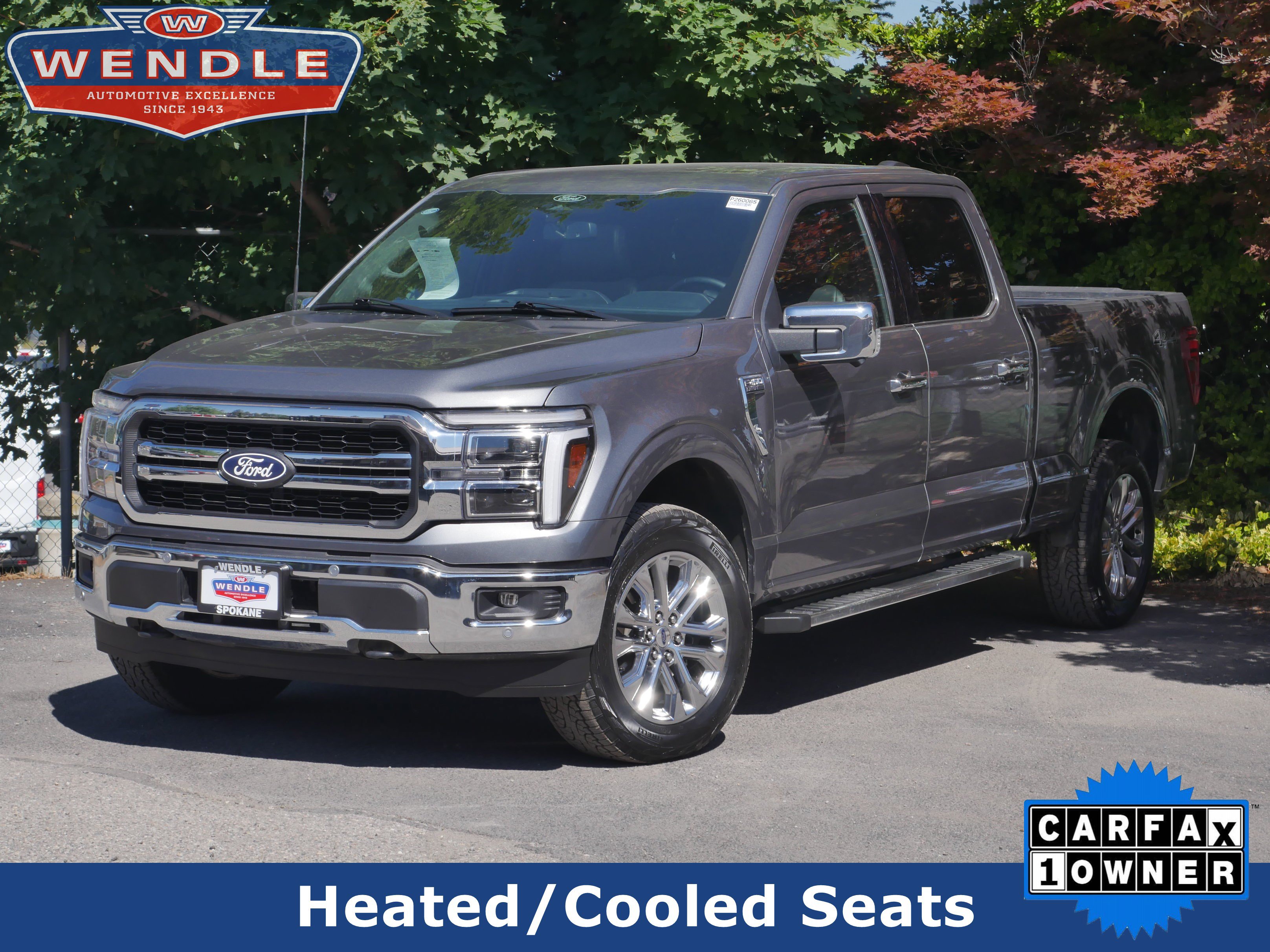 Certified 2025 Ford F150 Lariat w/ Tow/Haul Package AWD/4WD image 1