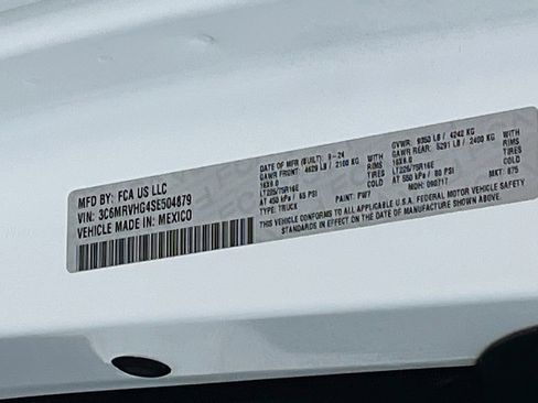 Used 2025 RAM ProMaster 3500 w/ Convenience Group FWD image 27
