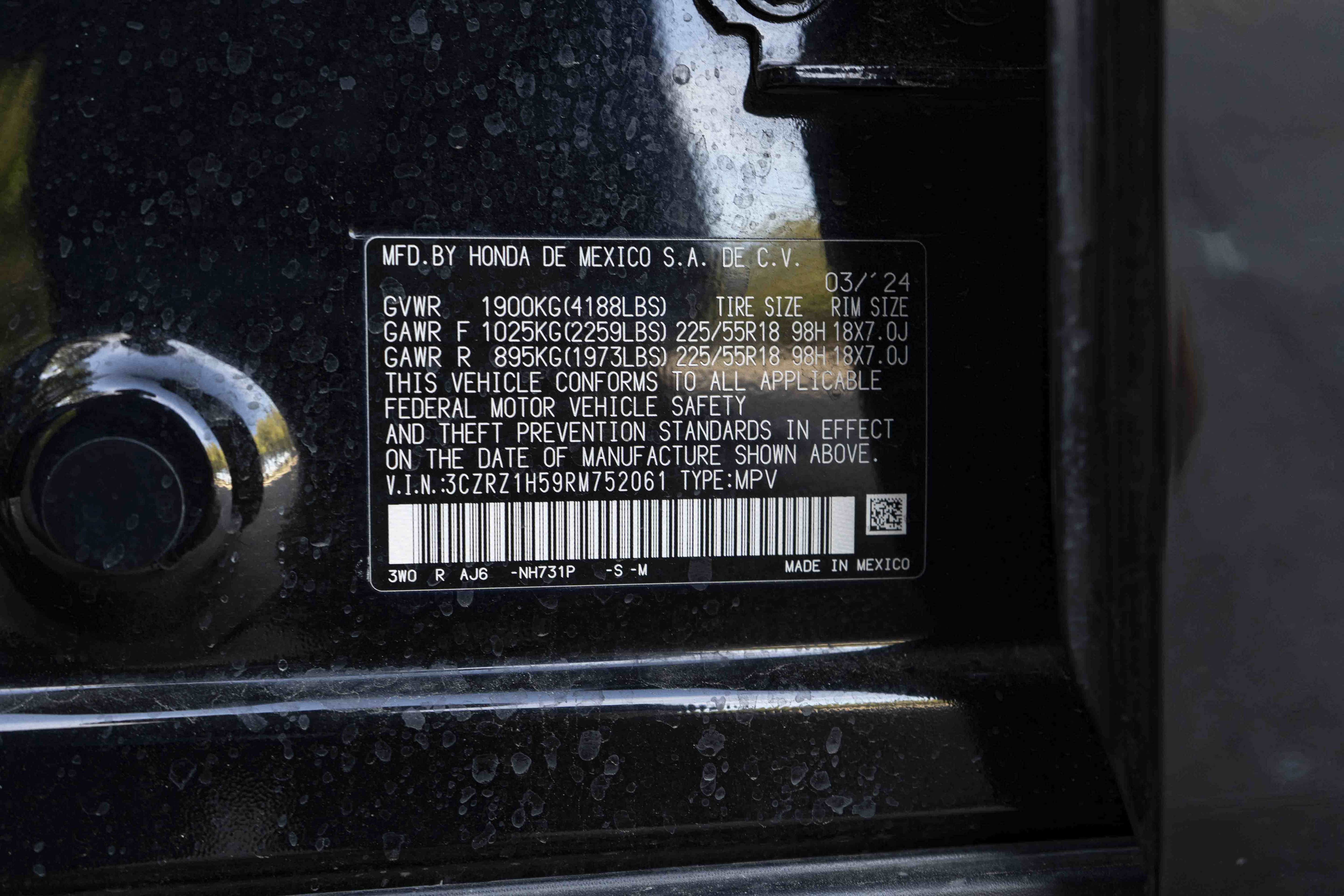 Used 2024 Honda HR-V Sport image 43