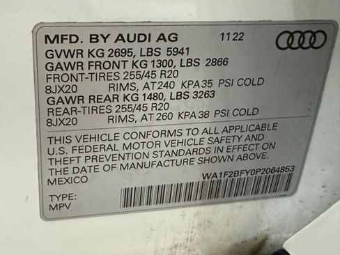 Used 2023 Audi Q5 e Prestige w/ Prestige Package AWD/4WD image 23