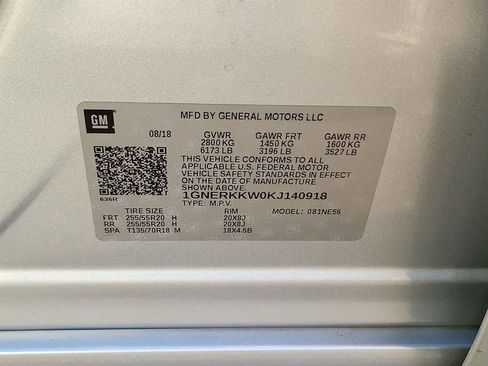 Used 2019 Chevrolet Traverse Premier w/ Driver Confidence II Package image 26