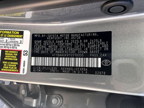 New 2026 Toyota Camry XSE FWD image 17