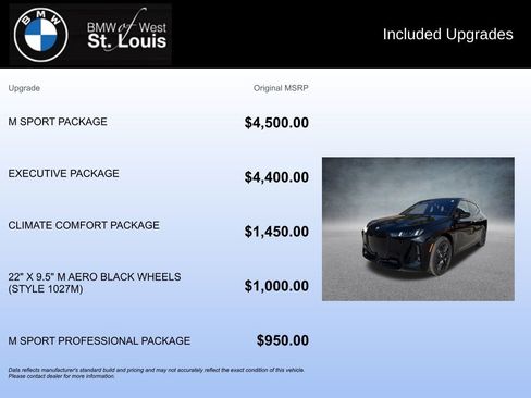 New 2026 BMW iX xDrive60 w/ M Sport Package image 17