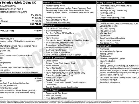 New 2027 Kia Telluride SX X-Line w/ Towing Package AWD/4WD image 1