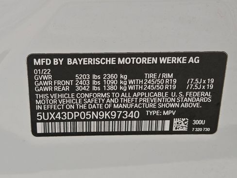 Used 2022 BMW X3 sDrive30i image 23