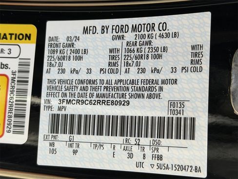 Used 2024 Ford Bronco Sport Outer Banks image 28