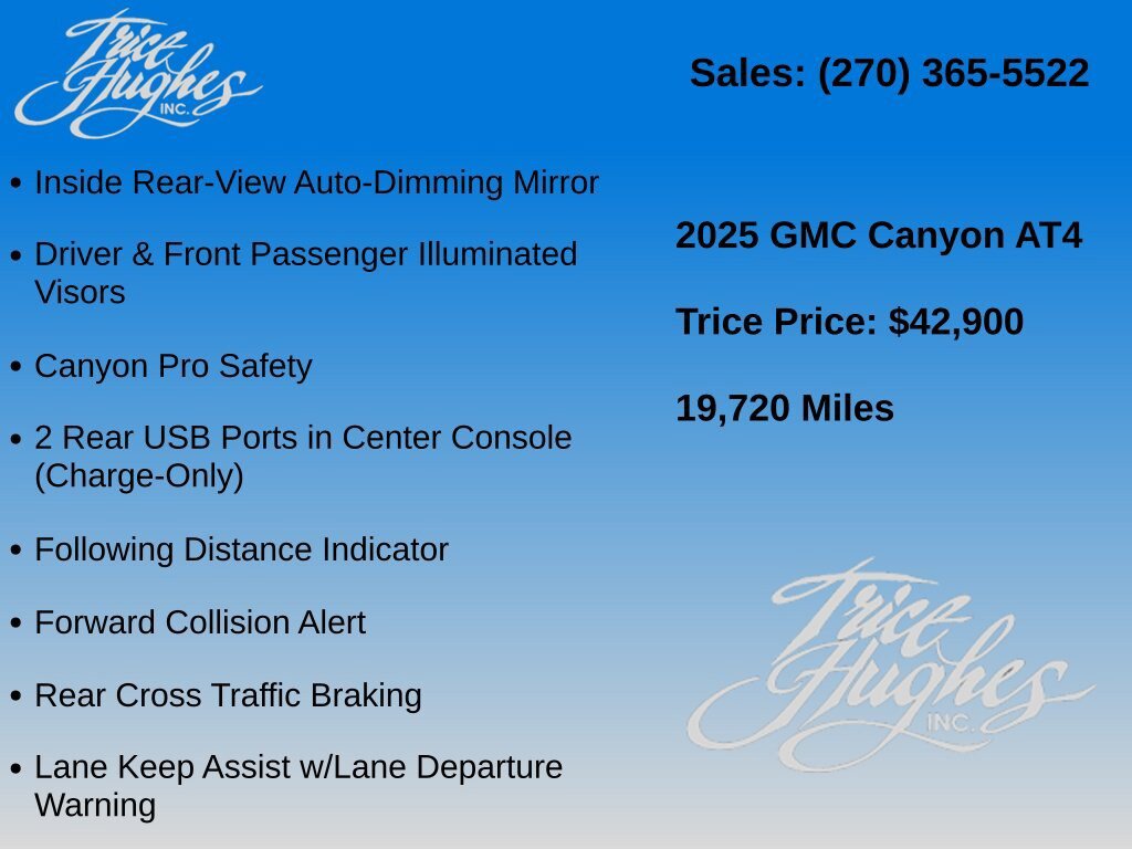 Used 2025 GMC Canyon AT4 AWD/4WD image 32