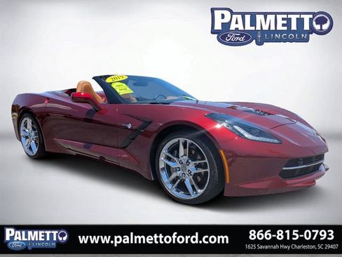 Used 2019 Chevrolet Corvette Stingray Convertible w/ 2LT Preferred Equipment Group RWD image 1
