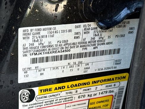 Used 2024 Ford Expedition Max XLT image 34