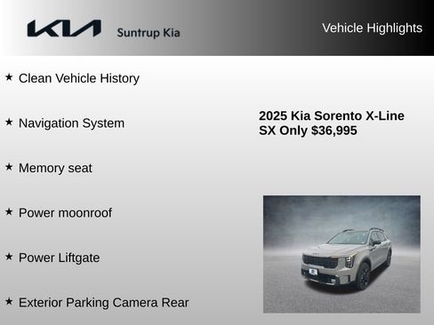 Used 2025 Kia Sorento SX AWD/4WD image 7