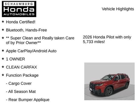 Used 2026 Honda Pilot Sport image 14